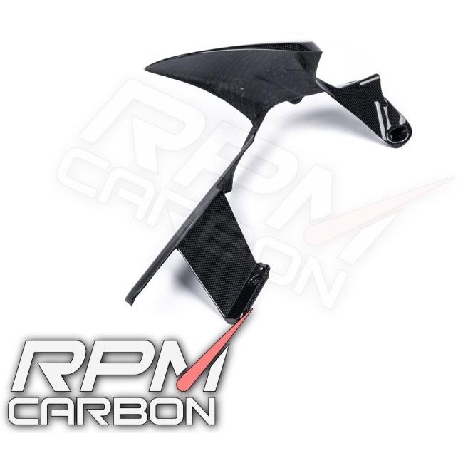 RPM CARBON アールピーエムカーボン チェーンガード付きリアフェンダー PANIGALE 仕上げ：ツヤなし / 仕様：鍛造カーボン Panigale V4 V4R V4S リアフェンダー