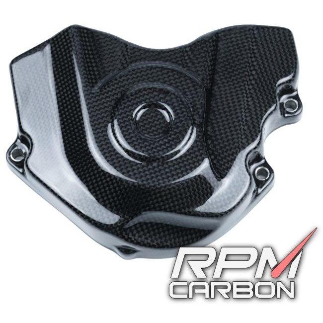 RPM CARBON アールピーエムカーボン ドライブスプロケットカバー NINJA ZX-10R 仕上げ：ツヤあり / 仕様：綾織 KAWASAKI カワサキ スプロケットカバー 外装_2