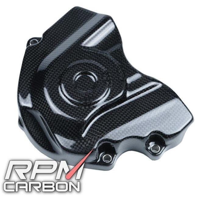 RPM CARBON アールピーエムカーボン ドライブスプロケットカバー NINJA ZX-10R 仕上げ：ツヤあり / 仕様：綾織 KAWASAKI カワサキ スプロケットカバー 外装_4