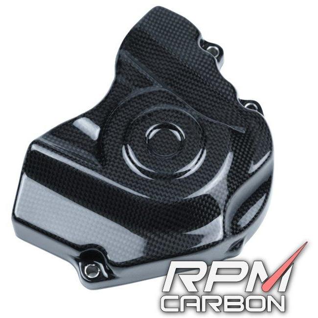 RPM CARBON アールピーエムカーボン ドライブスプロケットカバー NINJA ZX-10R 仕上げ：ツヤあり / 仕様：綾織 KAWASAKI カワサキ スプロケットカバー 外装_5