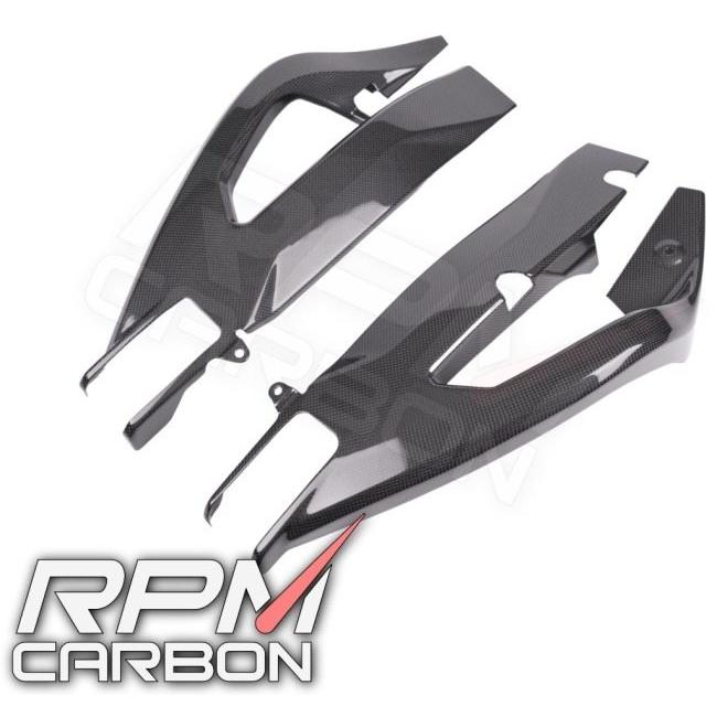 RPM CARBON アールピーエムカーボン スイングアームカバー GSX-R1000 (Gixxer/GSXR) 仕上げ：ツヤあり / 仕様：鍛造カーボン SUZUKI スズキ 外装