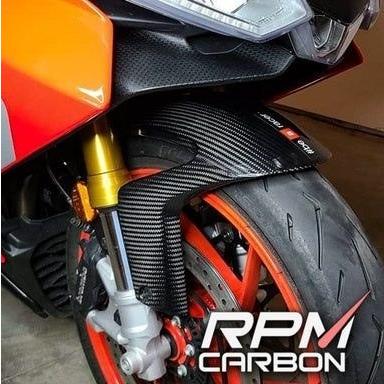 RPM CARBON アールピーエムカーボン フロントフェンダー RS 660 仕上げ：ツヤあり / 仕様：鍛造カーボン RS660 TUONO660 RSV4 APRILIA アプリリア 外装