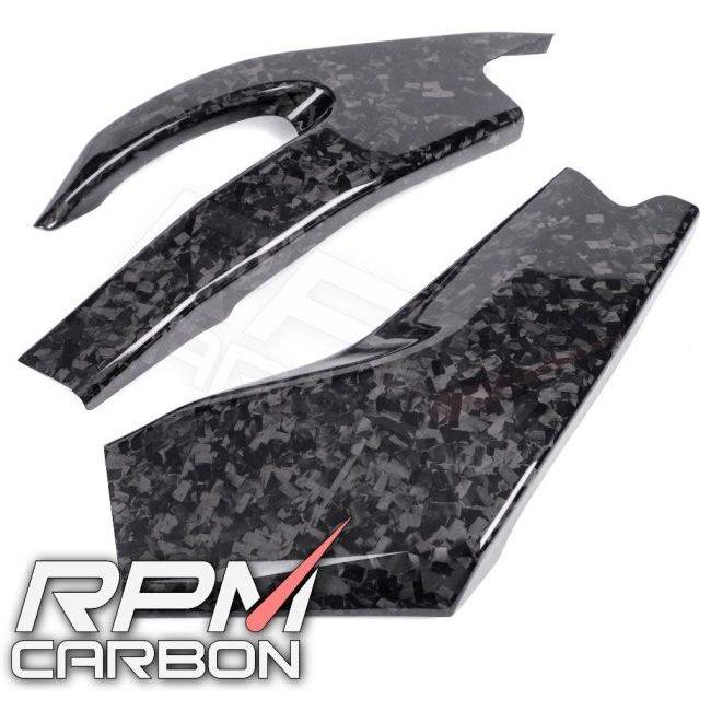 RPM CARBON アールピーエムカーボン スイングアームカバー YZF-R6 仕上げ：ツヤなし / 仕様：鍛造カーボン R6 YAMAHA ヤマハ 外装