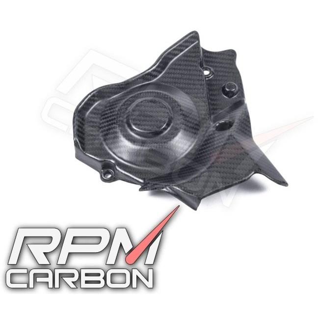 RPM CARBON アールピーエムカーボン ドライブスプロケットカバー RSV4 仕上げ：ツヤなし / 仕様：綾織 Tuono APRILIA アプリリア スプロケットカバー 外装_8