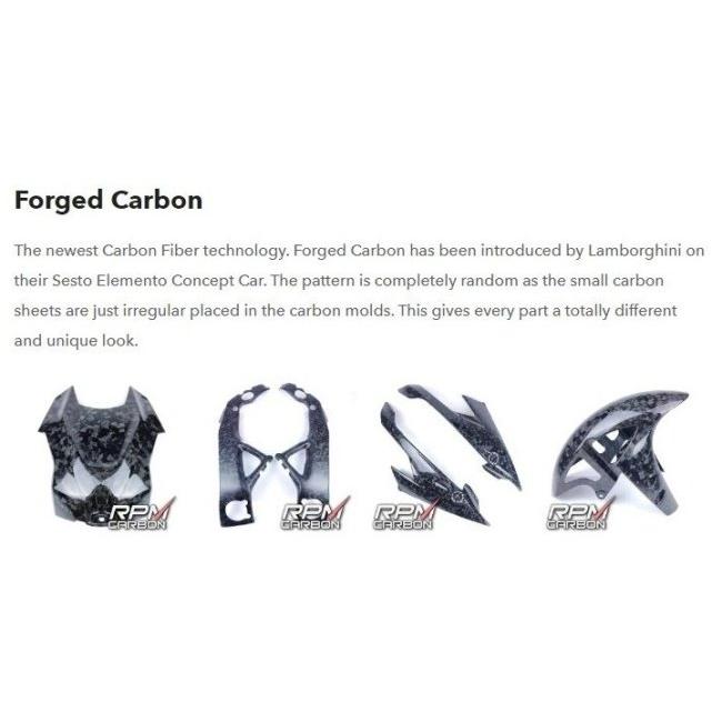 ブランド登録なし - RPM CARBON アールピーエムカーボン ロワーマフラーヒートガード Multistrada V4 大成：ツヤなし / 操作手順：平織 V4S DUCATI ドゥカティ えり巻き