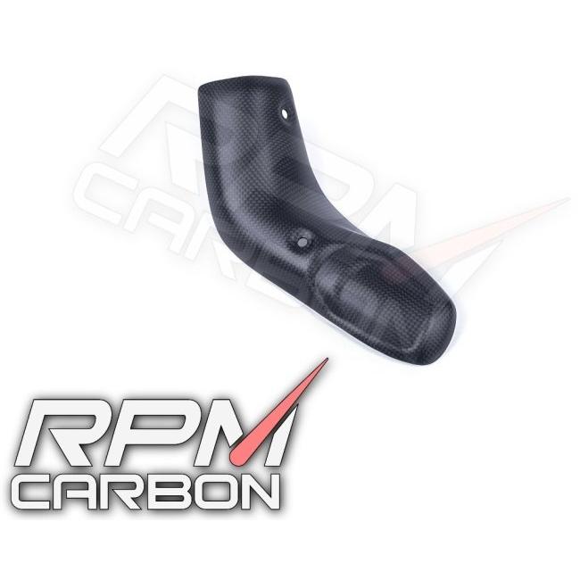 ブランド登録なし - RPM CARBON アールピーエムカーボン ロワーマフラーヒートガード Multistrada V4 大成：ツヤなし / 操作手順：平織 V4S DUCATI ドゥカティ えり巻き