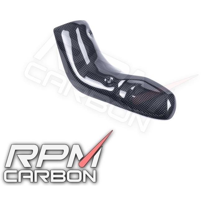 ブランド登録なし - RPM CARBON アールピーエムカーボン ロワーマフラーヒートガード Multistrada V4 大成：ツヤなし / 操作手順：平織 V4S DUCATI ドゥカティ えり巻き