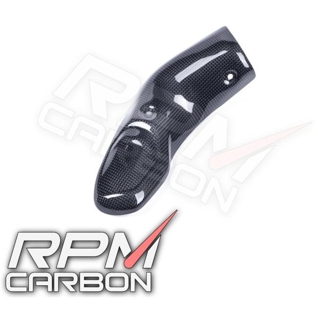 ブランド登録なし - RPM CARBON アールピーエムカーボン ロワーマフラーヒートガード Multistrada V4 大成：ツヤなし / 操作手順：平織 V4S DUCATI ドゥカティ えり巻き