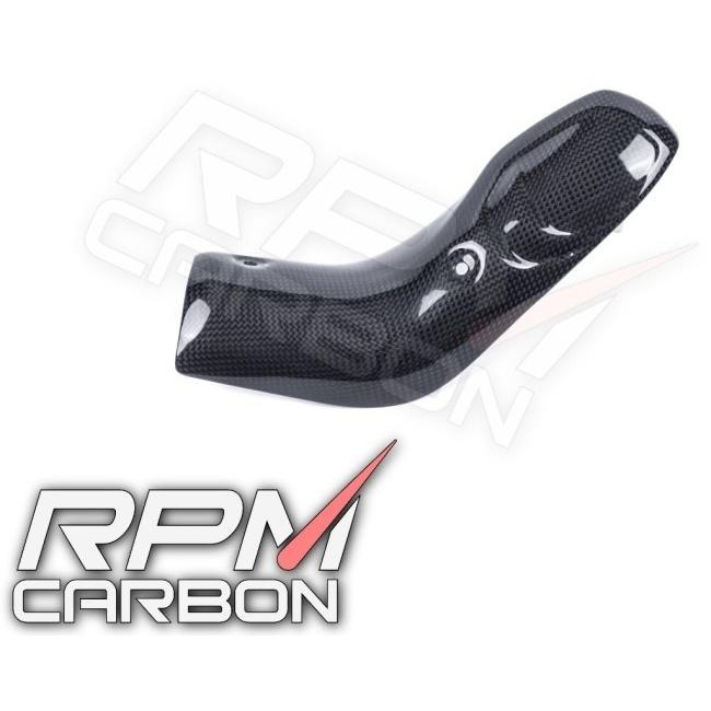 ブランド登録なし - RPM CARBON アールピーエムカーボン ロワーマフラーヒートガード Multistrada V4 大成：ツヤなし / 操作手順：平織 V4S DUCATI ドゥカティ えり巻き