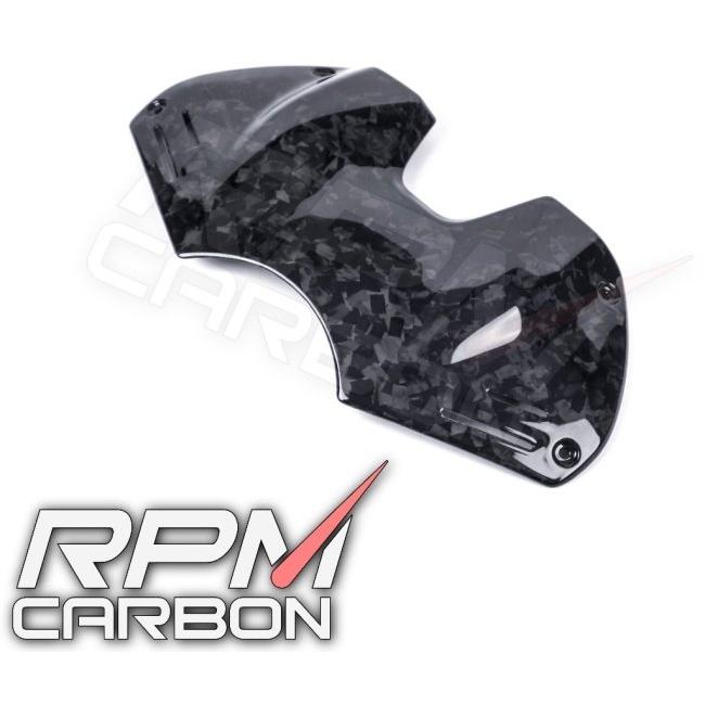 RPM CARBON アールピーエムカーボン フロントタンクカバー PANIGALEV4 仕上げ：ツヤあり / 仕様：鍛造カーボン Panigale V4 V4R DUCATI ドゥカティ タンク関連