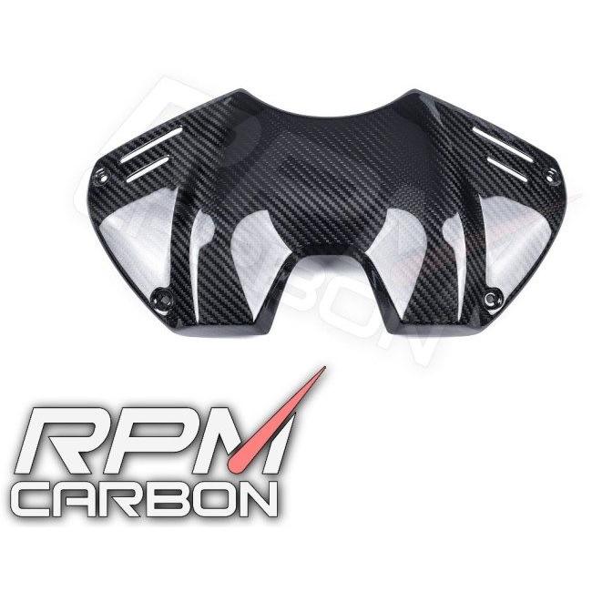 RPM CARBON アールピーエムカーボン フロントタンクカバー PANIGALEV4 仕上げ：ツヤあり / 仕様：鍛造カーボン Panigale V4 V4R DUCATI ドゥカティ タンク関連