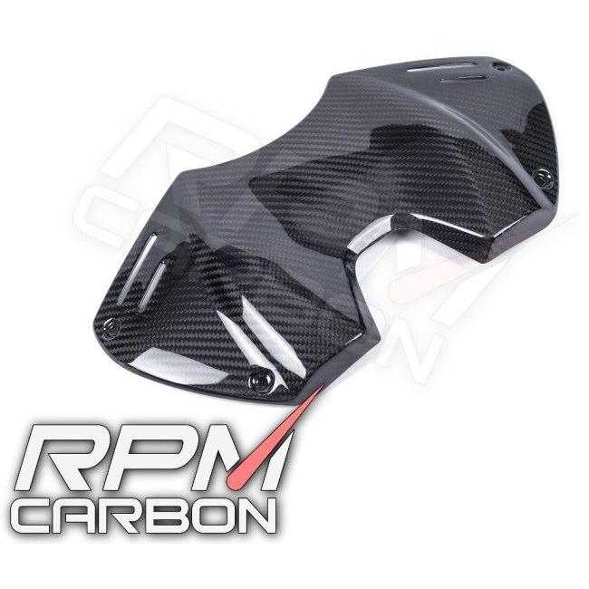 RPM CARBON アールピーエムカーボン フロントタンクカバー PANIGALEV4 仕上げ：ツヤあり / 仕様：鍛造カーボン Panigale V4 V4R DUCATI ドゥカティ タンク関連