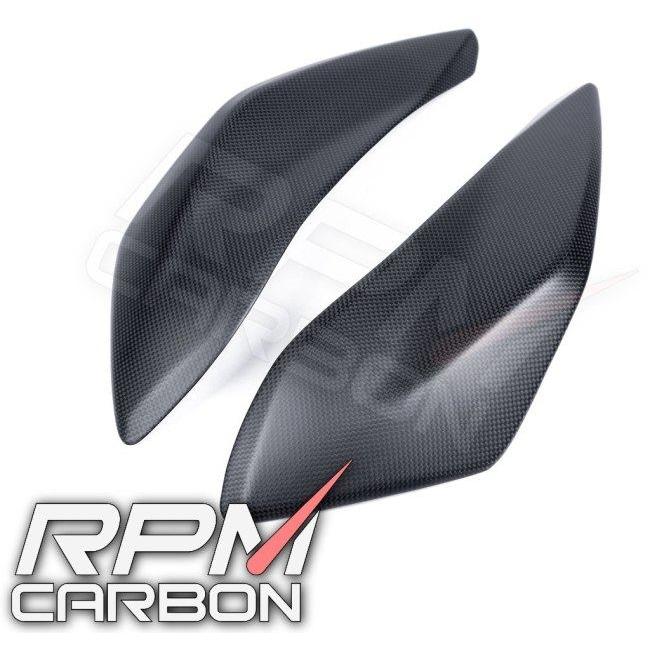 RPM CARBON アールピーエムカーボン マフラーサイドカバー HYPERMOTARD 950 仕上げ：ツヤなし / 仕様：平織 Hypermotard950 DUCATI ドゥカティ マフラー_1