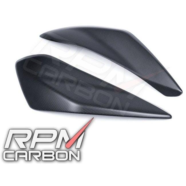 RPM CARBON アールピーエムカーボン マフラーサイドカバー HYPERMOTARD 950 仕上げ：ツヤなし / 仕様：平織 Hypermotard950 DUCATI ドゥカティ マフラー_2