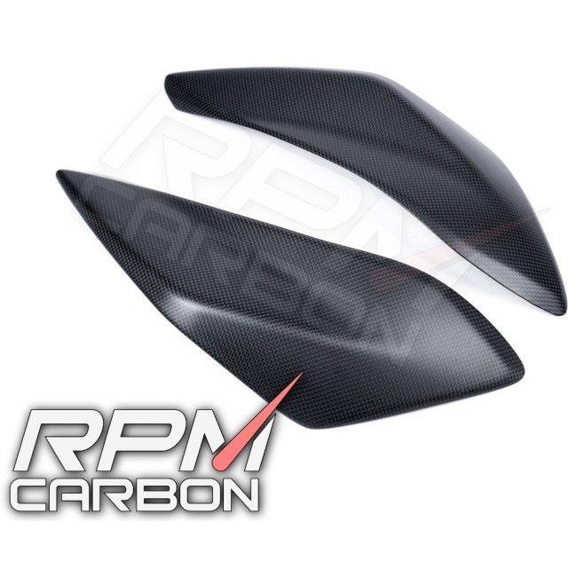 RPM CARBON アールピーエムカーボン マフラーサイドカバー HYPERMOTARD 950 仕上げ：ツヤなし / 仕様：平織 Hypermotard950 DUCATI ドゥカティ マフラー_3