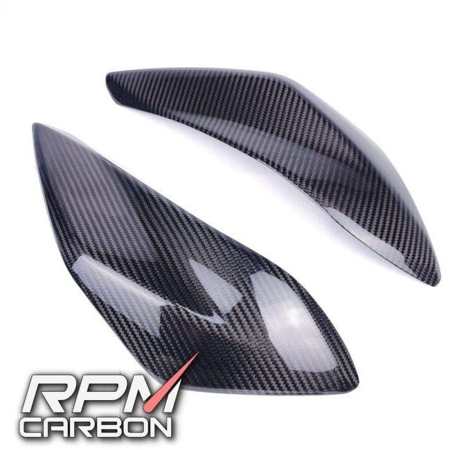 RPM CARBON アールピーエムカーボン マフラーサイドカバー HYPERMOTARD 950 仕上げ：ツヤなし / 仕様：平織 Hypermotard950 DUCATI ドゥカティ マフラー_5