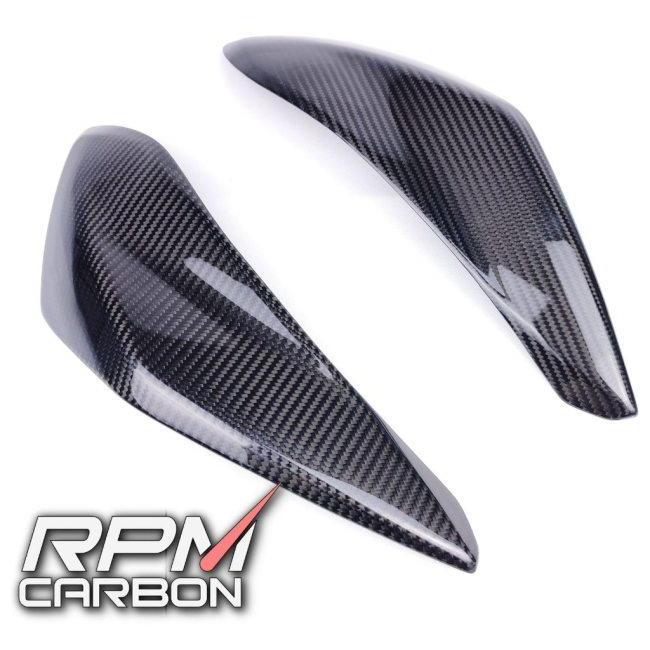 RPM CARBON アールピーエムカーボン マフラーサイドカバー HYPERMOTARD 950 仕上げ：ツヤなし / 仕様：綾織 Hypermotard950 DUCATI ドゥカティ マフラー_4