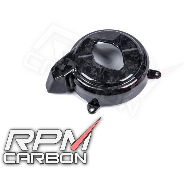 RPM CARBON アールピーエムカーボン エンジンカバー ＃4 STREETFIGHTER V4 仕上げ：ツヤあり / 仕様：平織 Streetfighter V4S DUCATI ドゥカティ エンジン
