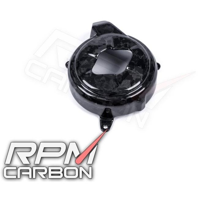 RPM CARBON アールピーエムカーボン エンジンカバー ＃4 STREETFIGHTER V4 仕上げ：ツヤあり / 仕様：平織 Streetfighter V4S DUCATI ドゥカティ エンジン