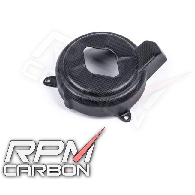 RPM CARBON アールピーエムカーボン エンジンカバー ＃4 STREETFIGHTER V4 仕上げ：ツヤなし / 仕様：平織 Streetfighter V4S DUCATI ドゥカティ エンジン