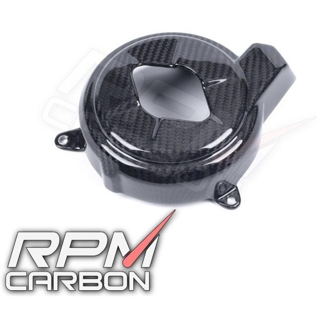 RPM CARBON アールピーエムカーボン エンジンカバー ＃4 STREETFIGHTER V4 仕上げ：ツヤなし / 仕様：綾織 Streetfighter V4S DUCATI ドゥカティ エンジン