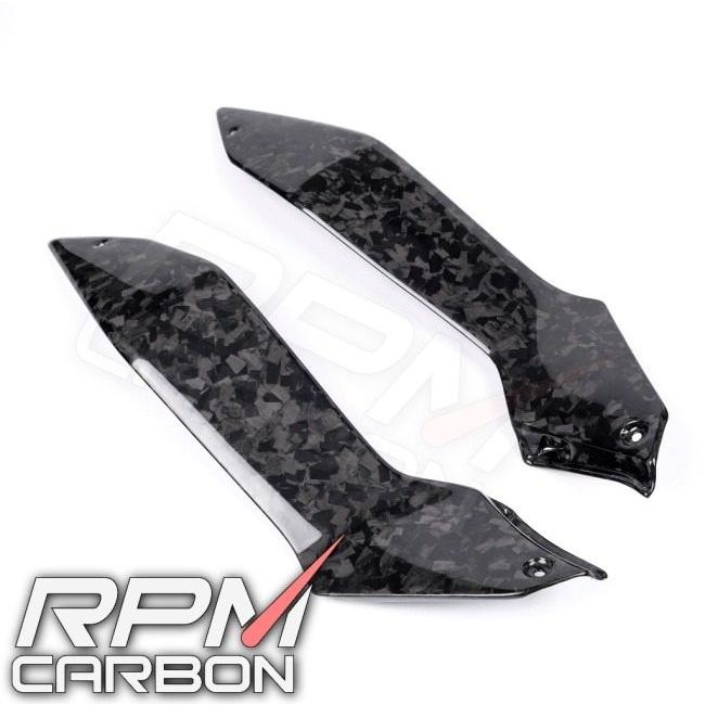RPM CARBON アールピーエムカーボン サイドタンクカバー Z H2 仕上げ：ツヤなし / 仕様：綾織 KAWASAKI カワサキ サイドカウル・サイドカバー カウル関連 外装