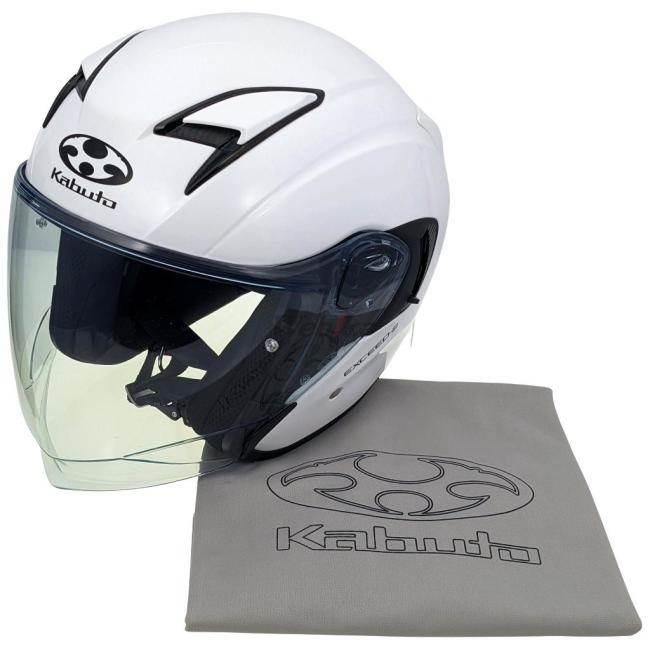 Kabuto Exceed ホワイト Sサイズ