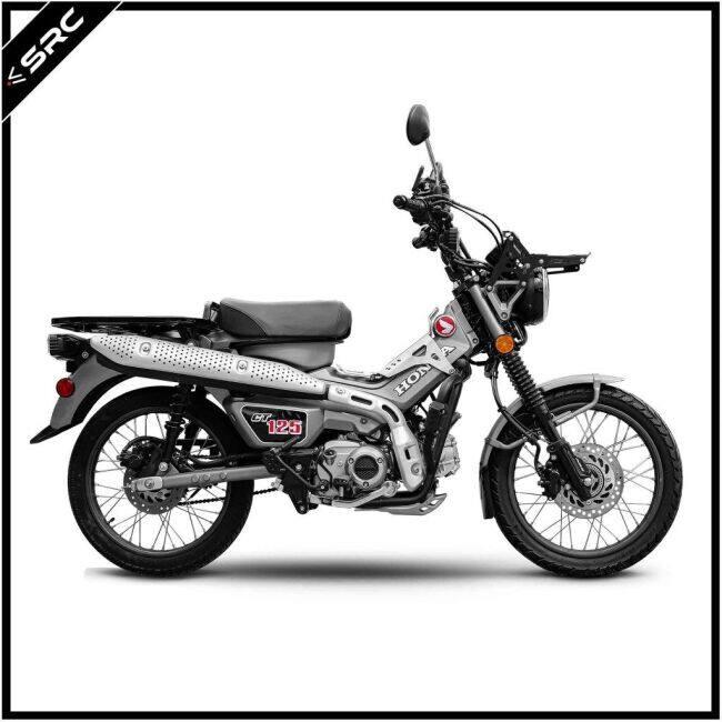 ホンダ ハンターカブ CT125 極太 エンジンガード クラッシュバー JA55