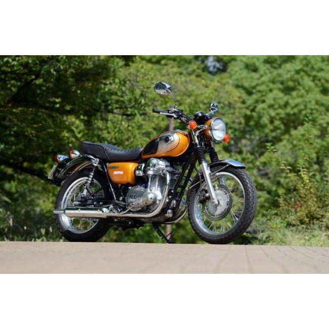 カワサキ W800 W650 用 ADVANTAGE KYB製リヤサスペンション W650／W800用「ADVANTAGE KYBビンテージタイプリアショック