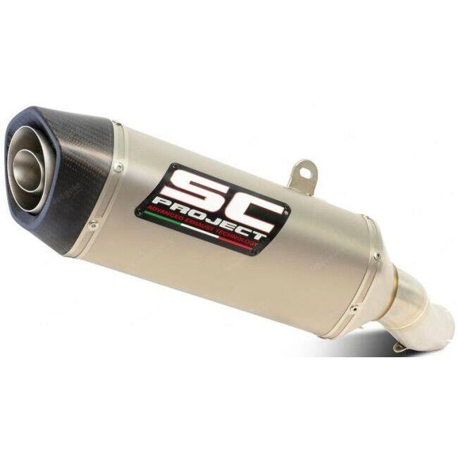 SC-PROJECT SCプロジェクト SC1-S スリップオンサイレンサー【公道走行可】 材質：チタン NINJA ZX-4R SE ZX-4RR 40TH ANNIVERSARY EDITION KRT マフラーの画像