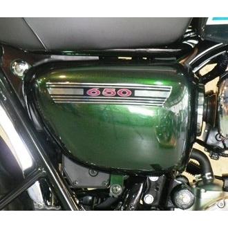 INADOME イナドメ 650サイドカバーエンブレム W650 KAWASAKI カワサキ