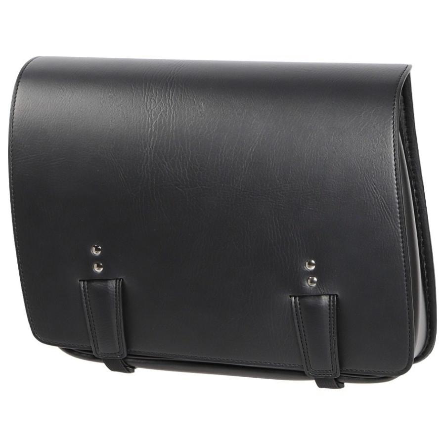 DEGNER（デグナー） ステー付きシンセティックレザーサドルバッグ