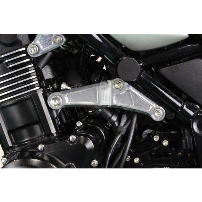 POSH Faith ポッシュ フェイス フレームエンジンハンガー カラー：シルバー Z900RS CAFE KAWASAKI カワサキ エンジンマウントブラケット エンジンパーツ