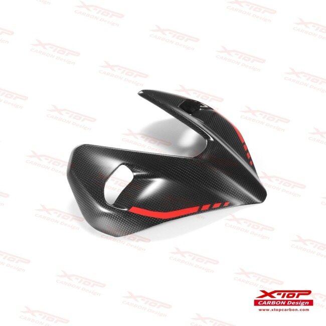 X-TOP エックストップ ヘッドライトカバー STREETFIGHTER V2 V4 S SP SP2 DUCATI ドゥカティ アッパーカウル・フロントカウル カウル関連 外装_1
