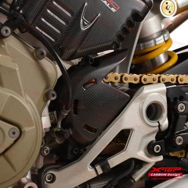 X-TOP エックストップ フロントスプロケットカバー PANIGALE V4S StreetFighter V4 DUCATI ドゥカティ スプロケットカバー 外装の画像