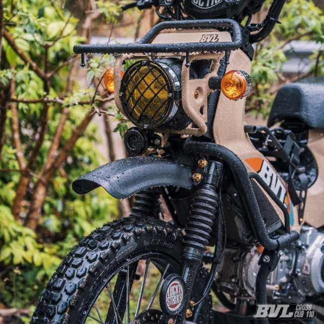fender 専用 BVL ビーヴィーエル フロントフェンダー CROSS CUB 110 HONDA ホンダ