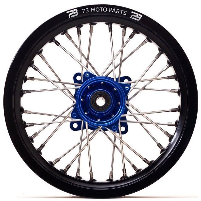 CRF150R 12インチホイールセット OKR 12インチアルミリム コンプリート（完成品）キット シルバーリム