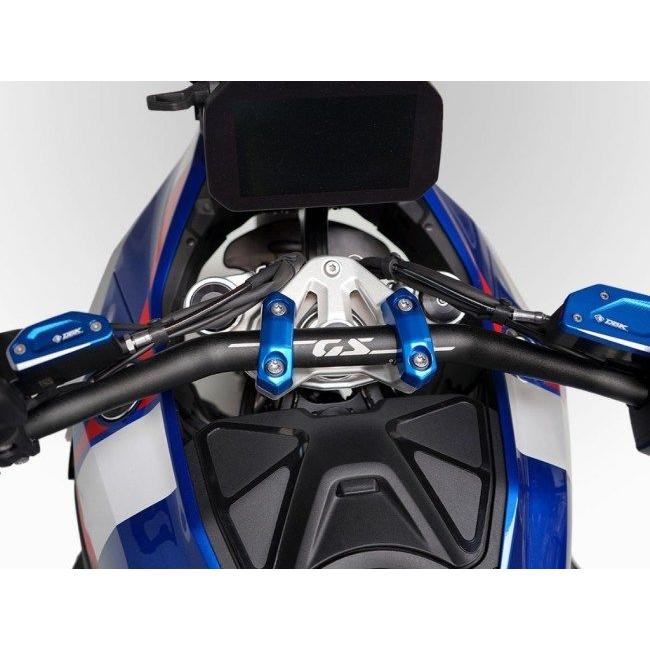 DUCABIKE (DBK) ドゥカバイク (ディービーケー) ハンドルバークランプ カラー：ブルー R1300 GS ADVENTURE BMW ハンドル周辺パーツ ハンドル