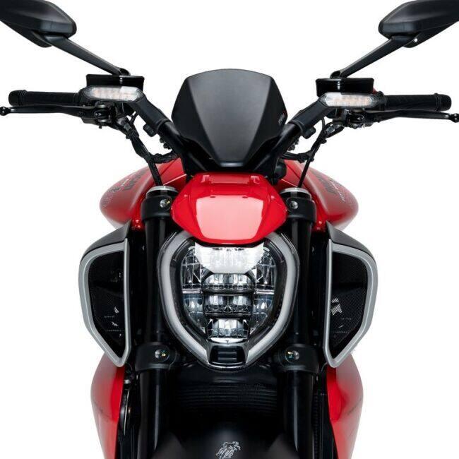 Puig プーチ ニュージェネレーションNKスクリーン(SPORT PLUS) (Windshield New Generation Sport Plus) Diavel V4 DUCATI ドゥカティ スクリーン 外装_5
