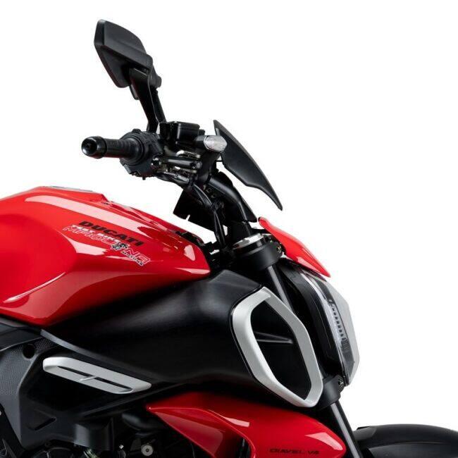 Puig プーチ ニュージェネレーションNKスクリーン(SPORT PLUS) (Windshield New Generation Sport Plus) Diavel V4 DUCATI ドゥカティ スクリーン 外装_6