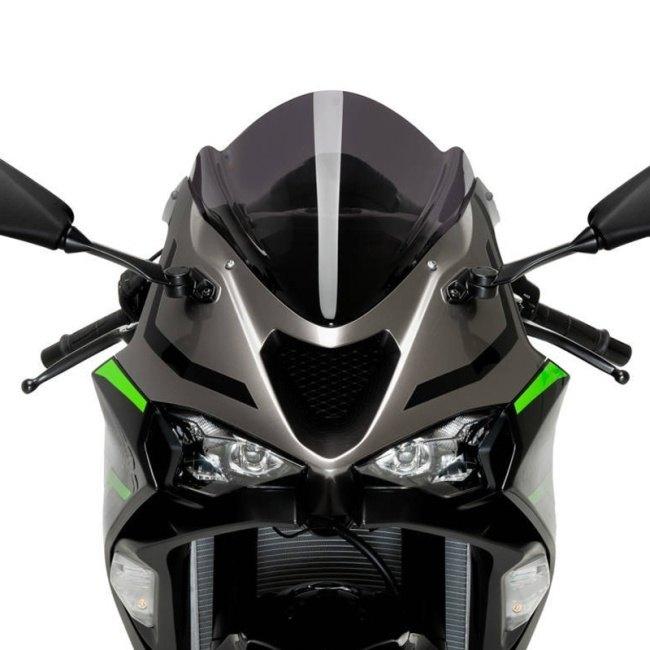 Puig プーチ レーシングスクリーン Z-Racing (Z-Racing Screen) カラー：ダークスモーク ZX-6R KAWASAKI カワサキ スクリーン 外装_6