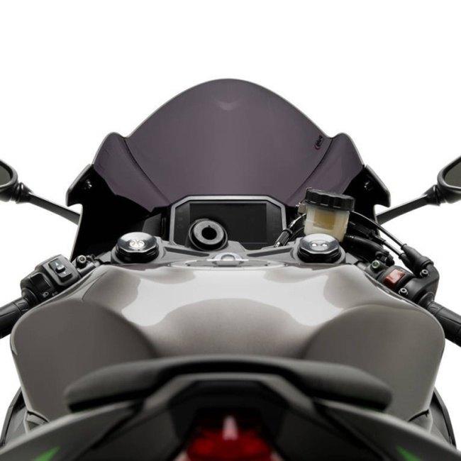 Puig プーチ レーシングスクリーン Z-Racing (Z-Racing Screen) カラー：ダークスモーク ZX-6R KAWASAKI カワサキ スクリーン 外装_8