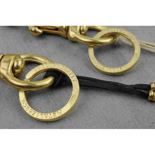 Metalize Productions メタライズプロダクションズ METALIZE 真鍮製 二重リング ボタンセット 装飾品・アクセサリー バイク関連グッズ | ブランド登録なし | 03