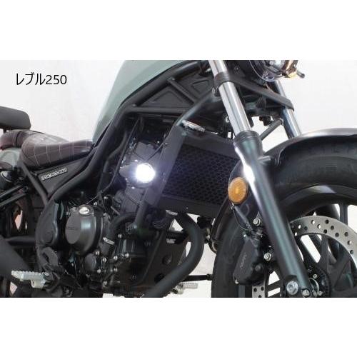 SP武川 SPタケガワ LEDフォグランプキット(カットライン／15W)(2個入)／レブル250・500／CL250・500 レブル250 レブル500 CL250 CL500 HONDA ホンダ 灯火類_2