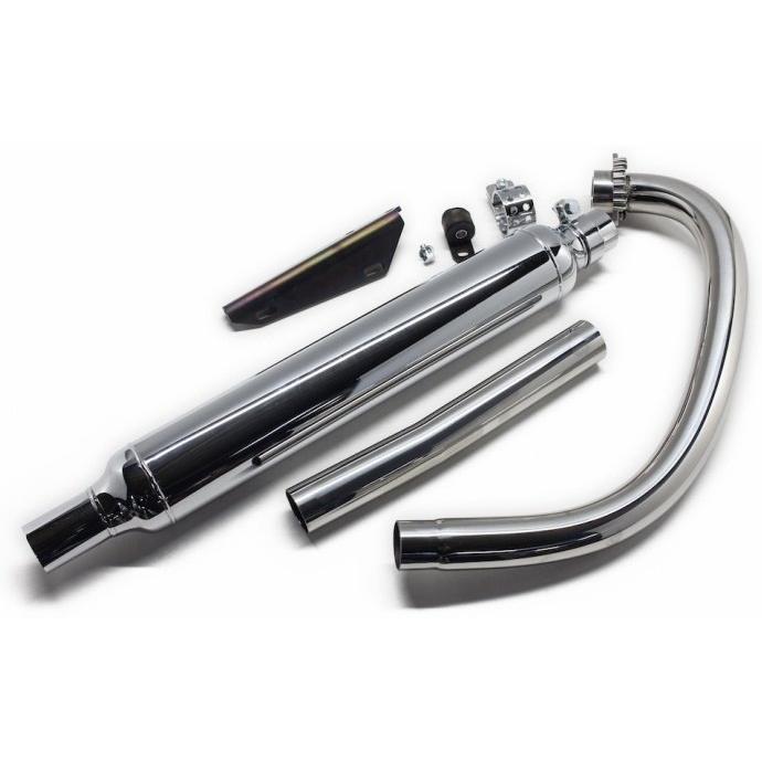 Motor Rock モーターロック ヴィンテージマフラー 新型フルエキ キャブ