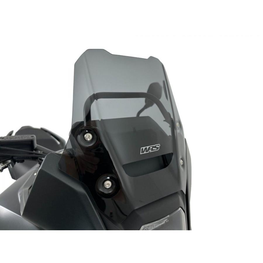 HONDA 400X用 WRS ウインドスクリーン　ダークスモーク(ショート) WRS ダブリューアールエス ウインドスクリーン スクリーンカラー