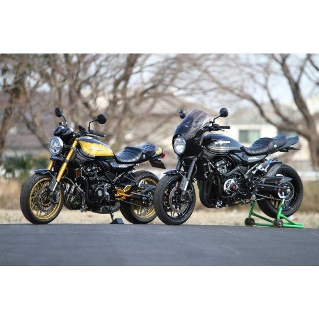 K.S.K ケースケー オイルクーラーキット Standard MODEL 前期用 サイドカラー：ゴールド / オイルホース：ステンメッシュホース Z900RS KAWASAKI カワサキ