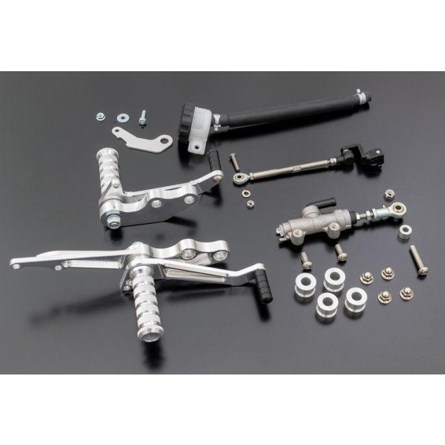 PMC ピーエムシー BILLETバックステップ TYPE-Z カラー：シルバー Z1 Z2 KZ900 Z750A4 Z750A5 Z750D1 KZ1000 KZ1000MKII Z750FX Z1-R KAWASAKI カワサキ 足回り | PMC | 01