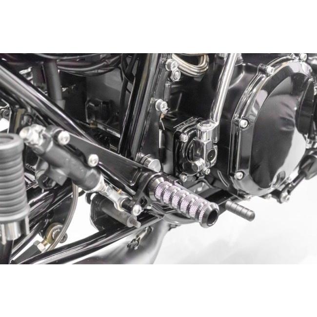PMC ピーエムシー BILLETバックステップ TYPE-Z カラー：シルバー Z1 Z2 KZ900 Z750A4 Z750A5 Z750D1 KZ1000 KZ1000MKII Z750FX Z1-R KAWASAKI カワサキ 足回り | PMC | 02