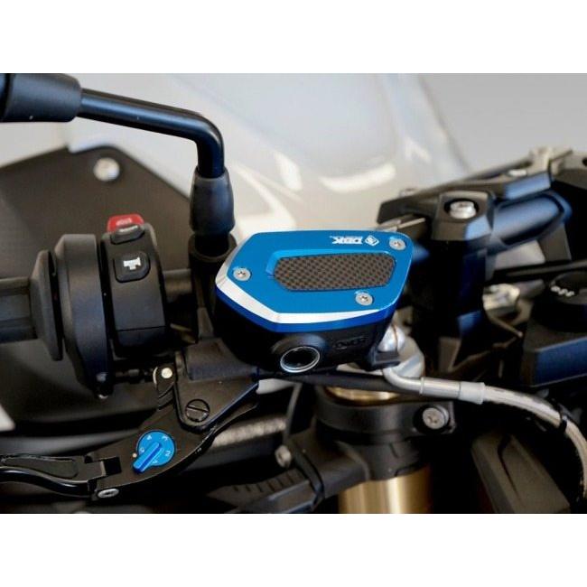 DUCABIKE (DBK) ドゥカバイク (ディービーケー) フロントブレーキフルードキャップ カラー：ブルー BMW マスターシリンダータンクキャップ・リザーバーカバーの画像